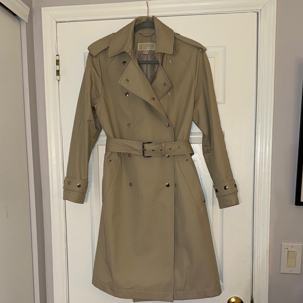Michael Kors Classic Beige Trench Coat